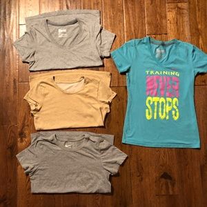 Lot of 4 Nike Tees